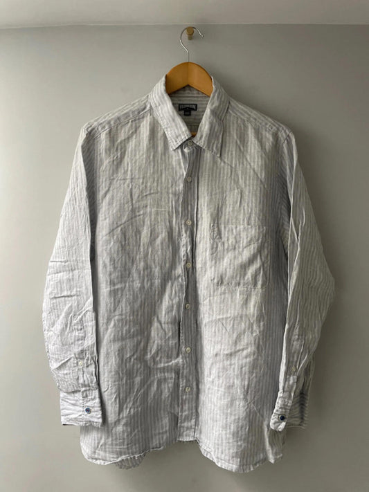 Men’s Vilebrequin Long Sleeve Premium Linen Shirt - XXXLarge - 1080
