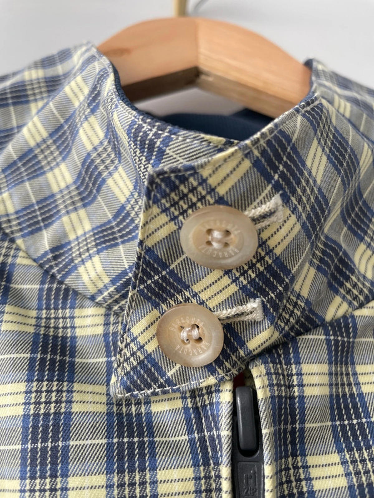 Mens Baracuta G9 Limited Edition Rare Harrington Checked Jacket - Small -2054