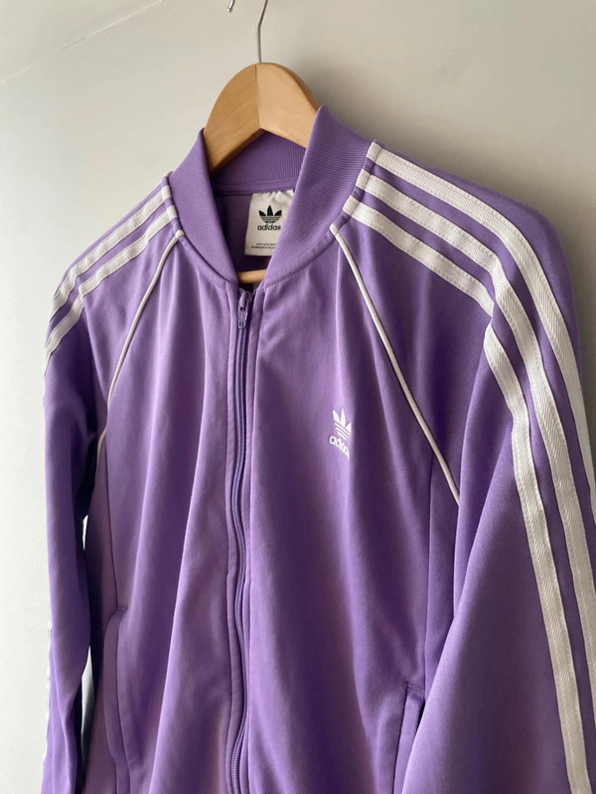 Women’s Adidas Originals SST Track Jacket In Purple - Medium - 2538