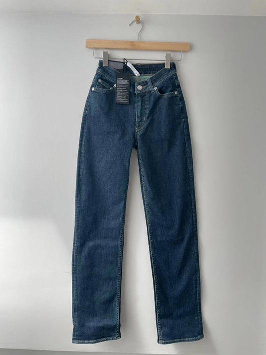 Women’s Weekday Twig Curve Mid Straight Fit Jeans - W25/L30 - 1817