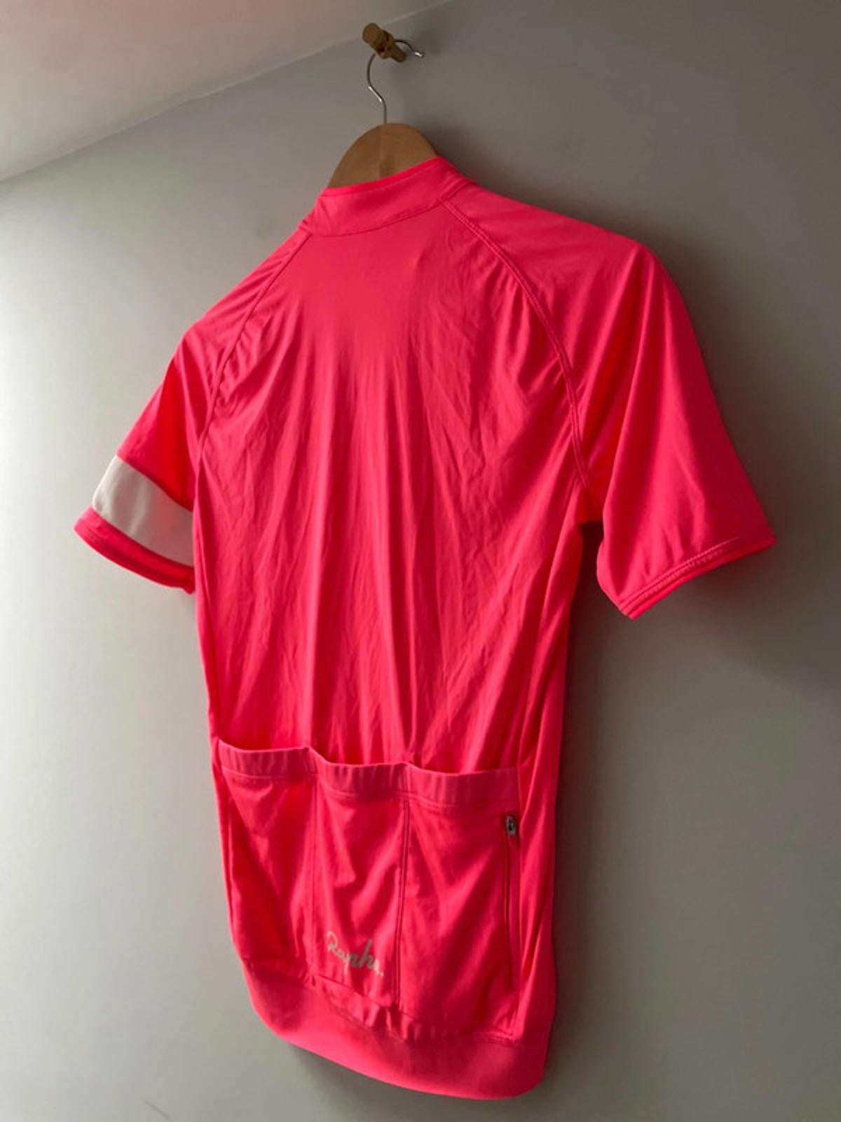 Men's Rapha Short Sleeve Core Cycling Jersey Top In Pink - Small - 2853