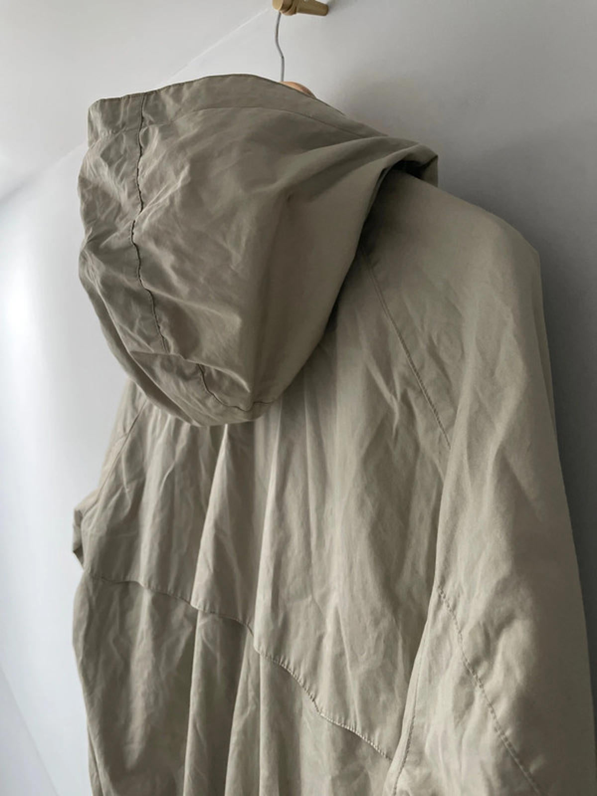 Men’s Baracuta Premium G9 Hooded Harrington Jacket In Beige - XLarge - 2486