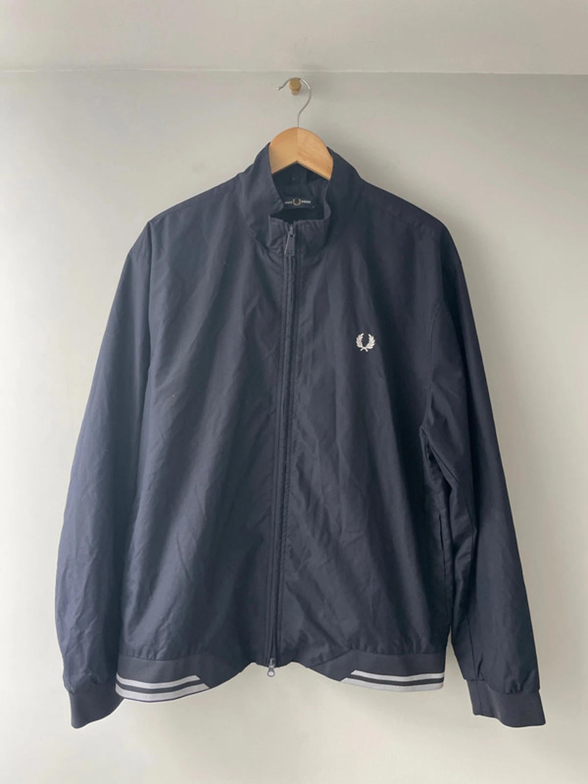 Men’s Fred Perry Harrington Jacket In Navy - XLarge - 2084