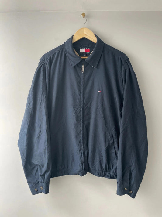 Men’s Tommy Hilfiger Classic Harrington Jacket In Navy - Large - 2033