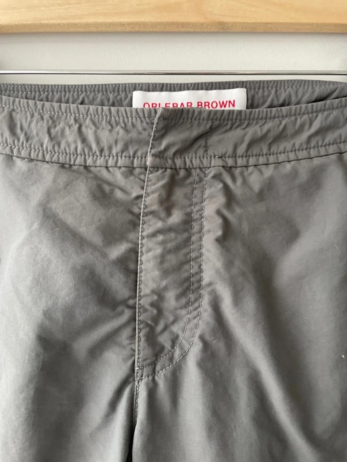 Men’s Orlebar Brown Classic Style Dane Swim Shorts in Grey - W30/L10 - 3118