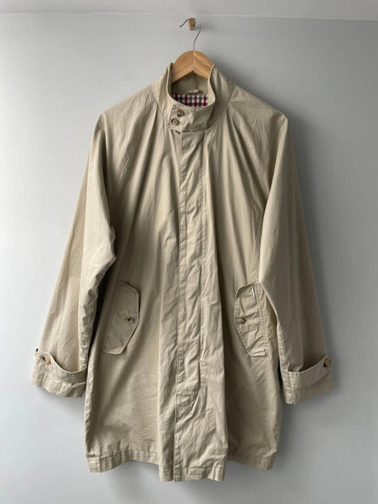 Men’s Ben Sherman Classic Mac Coat Jacket In Beige - XLarge - 2236