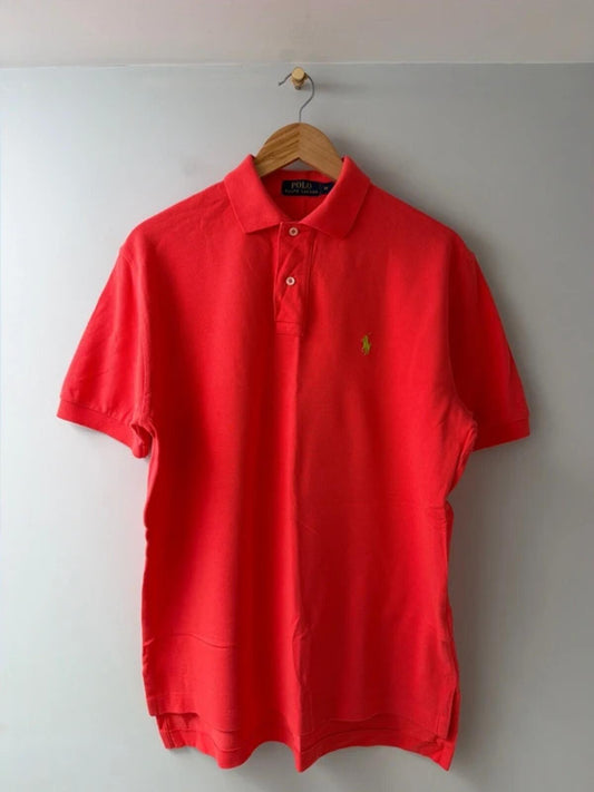 Men’s Ralph Lauren Classic Fit Polo Top In Pink - Medium - 3421
