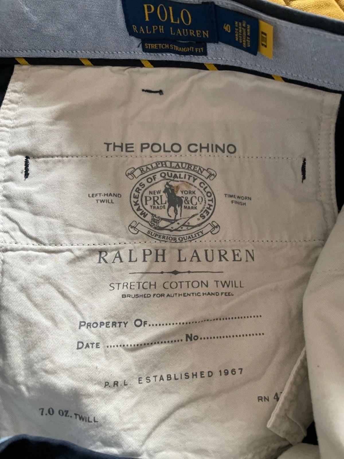 Men’s Ralph Lauren Stretch Straight Fit Chino Shorts in Navy - W40/L8 - 3159