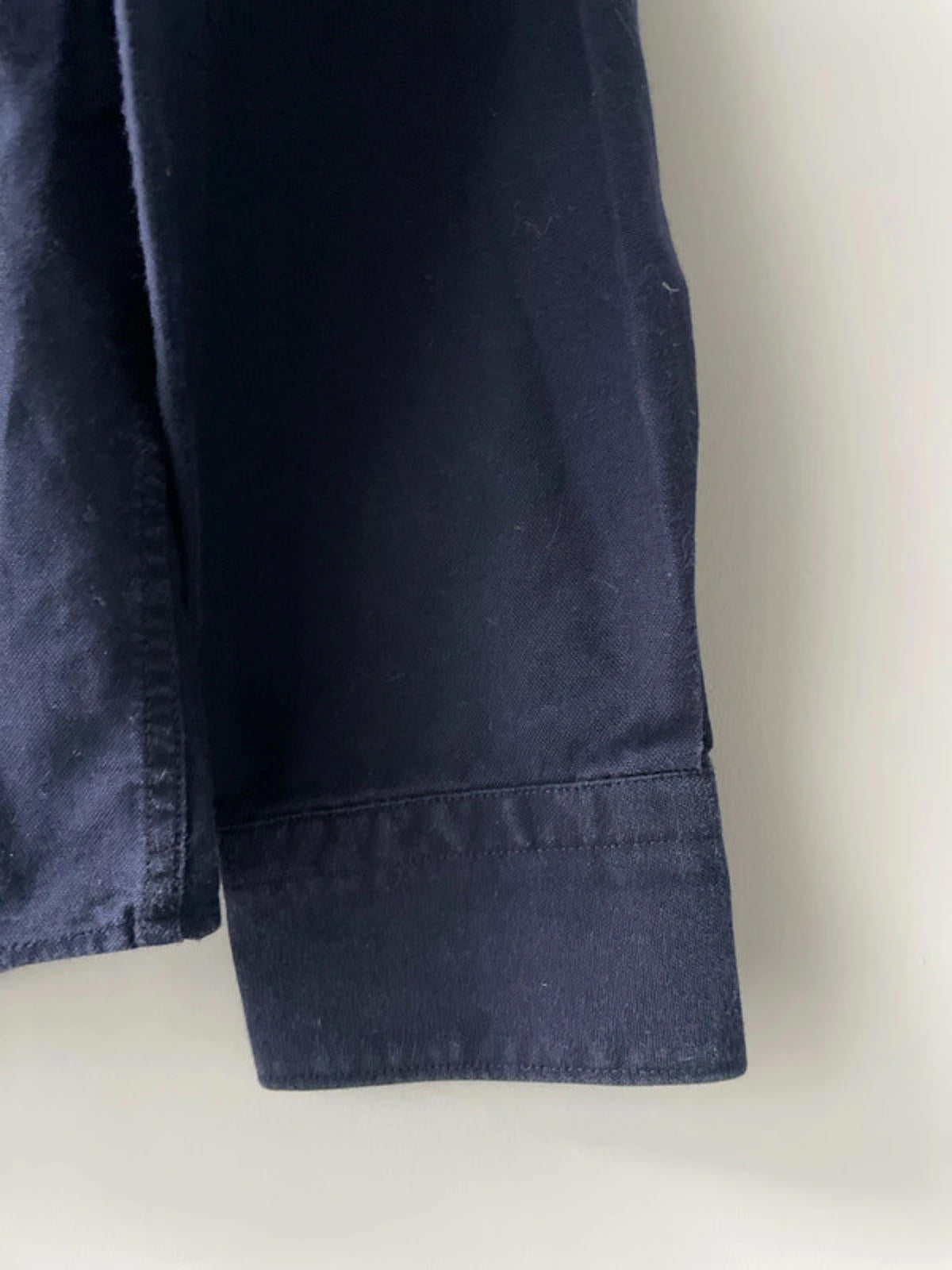 Men’s Reiss Slim Fit Long Sleeve Shirt In Navy - Medium - 2751