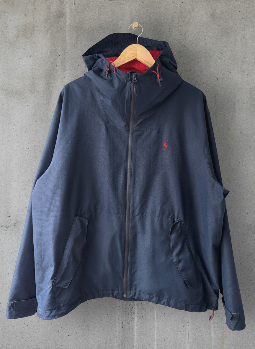 Men’s Ralph Lauren Hooded Parka Jacket Coat In Navy - XLarge - 3657