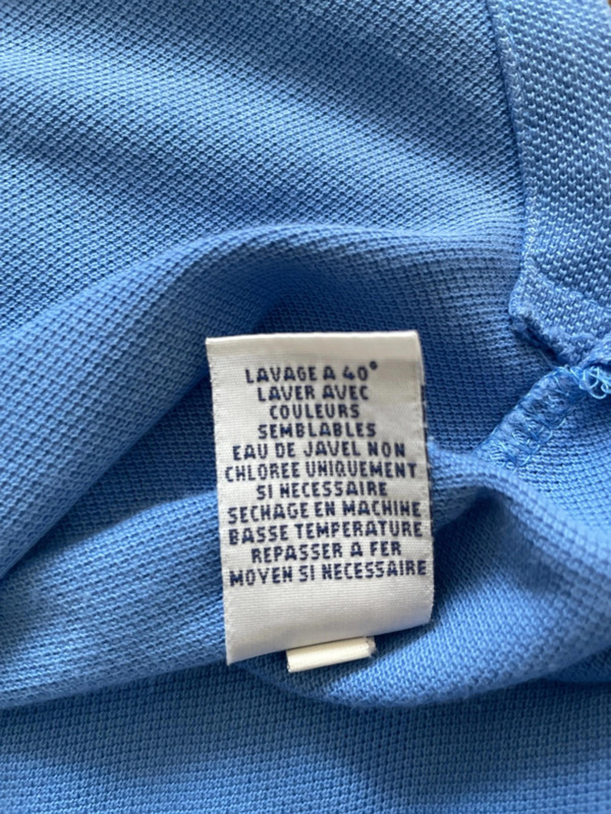 Men’s Ralph Lauren Premium Classic Fit Pique Polo Top In Blue - Small - 1667