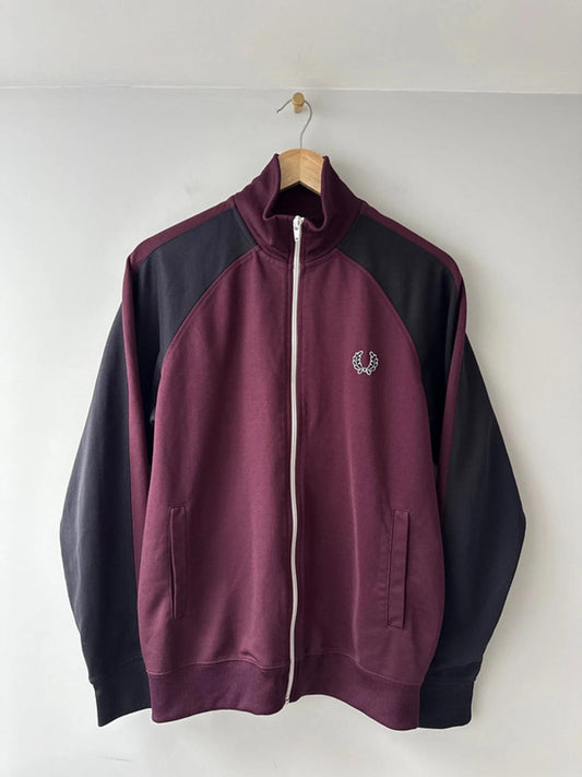 Women’s Fred Perry Zip Through Track Jacket Top - XLarge - 1978