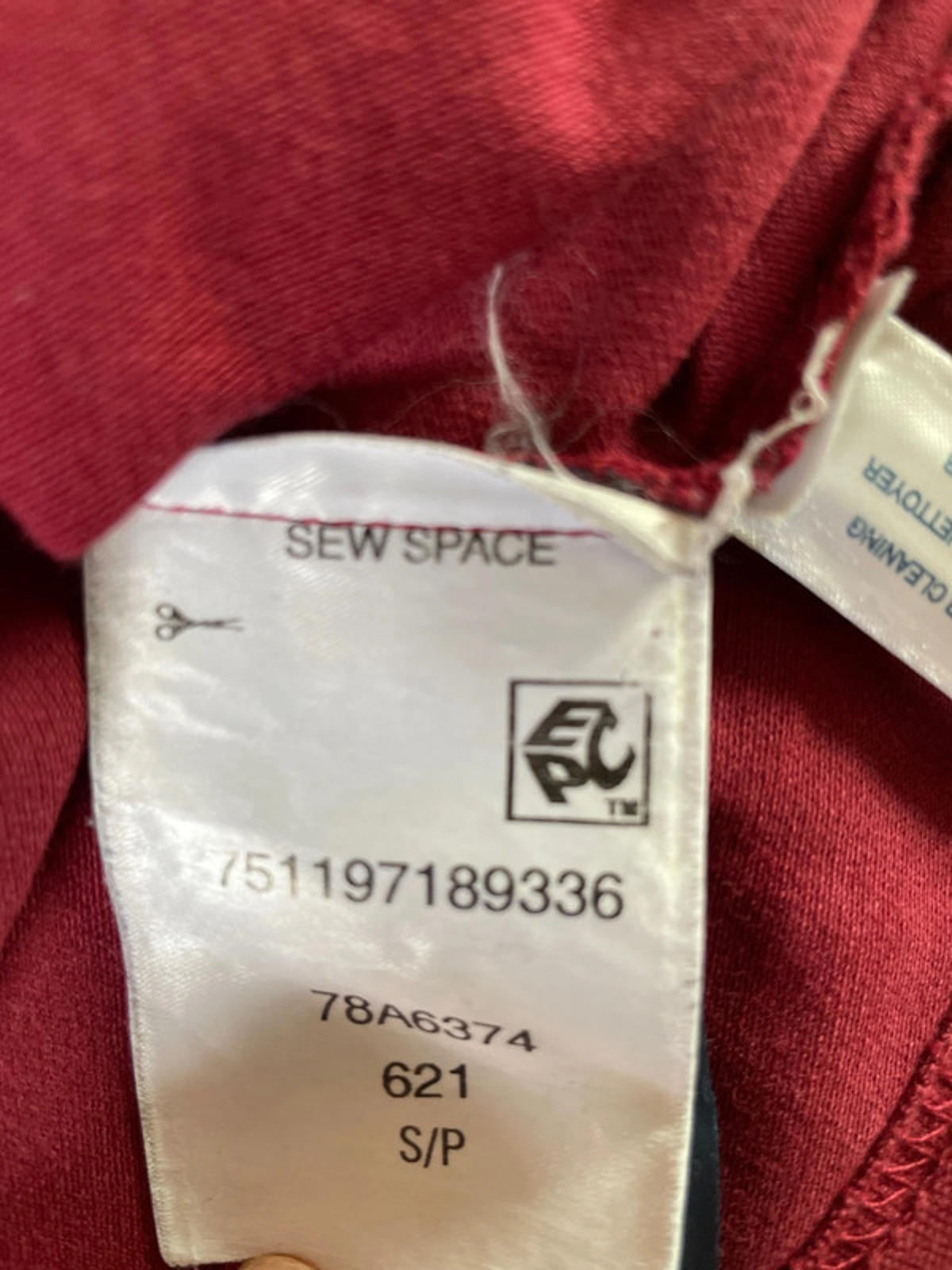 Men’s Tommy Hilfiger Slim Fit Polo Top In Red - Small - 1594