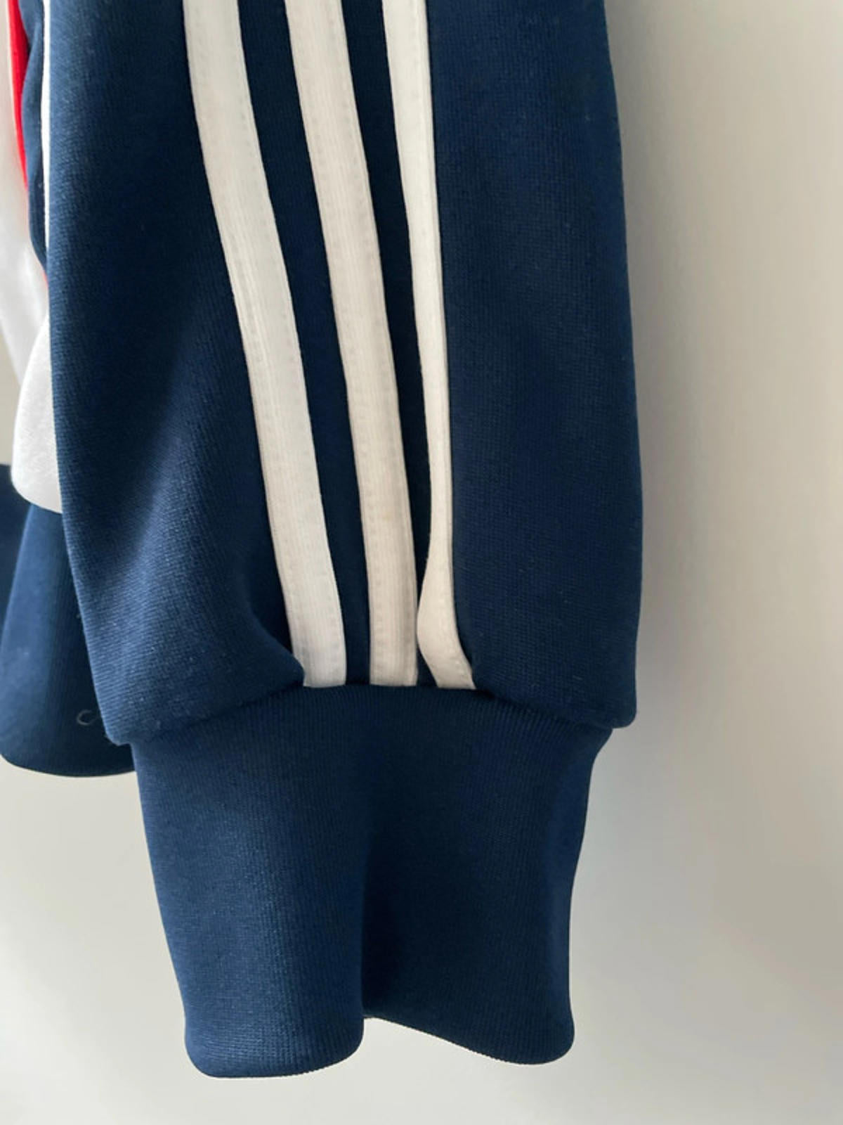 Women’s Adidas Originals SST Track Jacket In Navy/Red - Large - 2521
