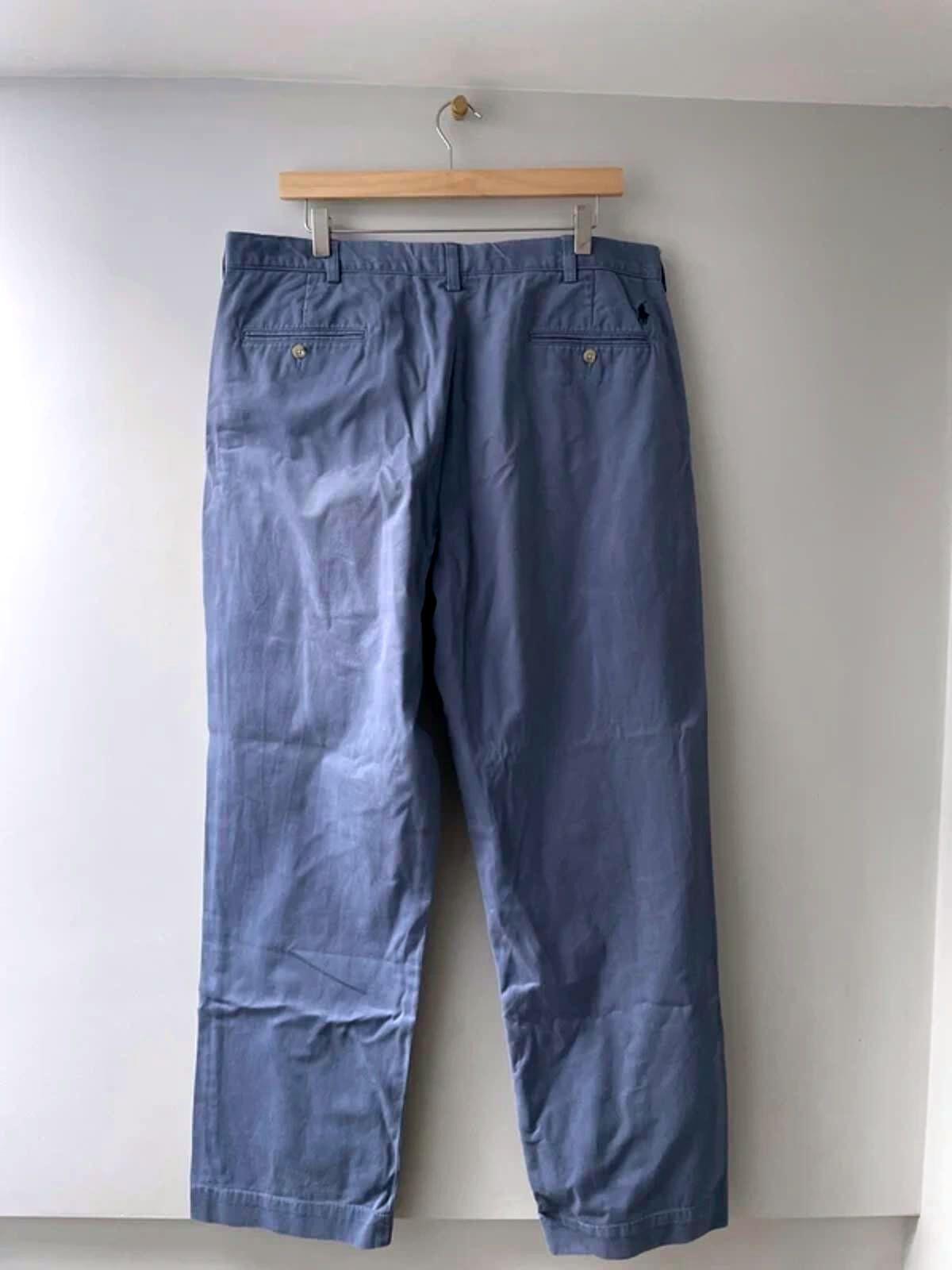 Men’s Ralph Lauren Preston Fit Chino Trousers In Blue - W38/L32 - 2957