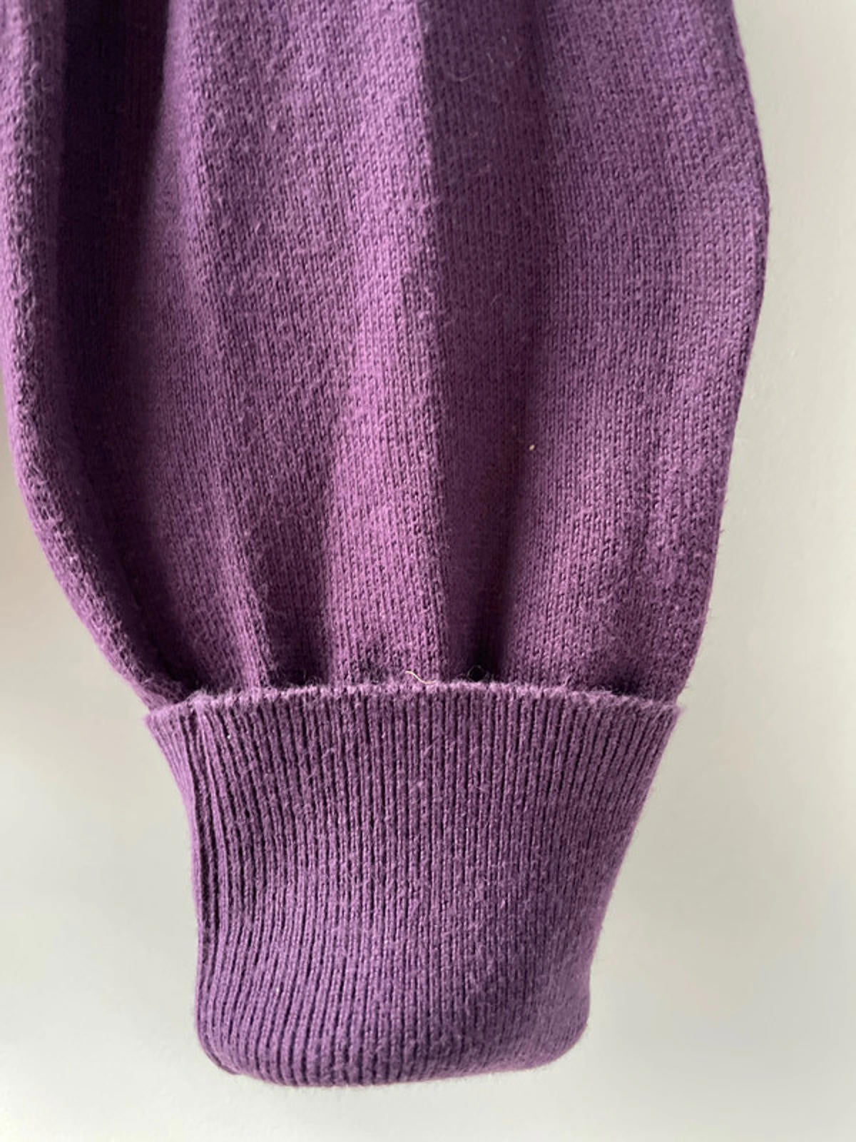 Men’s John Smedley Long Sleeve Crew Neck Jumper In Purple - Medium - 2516