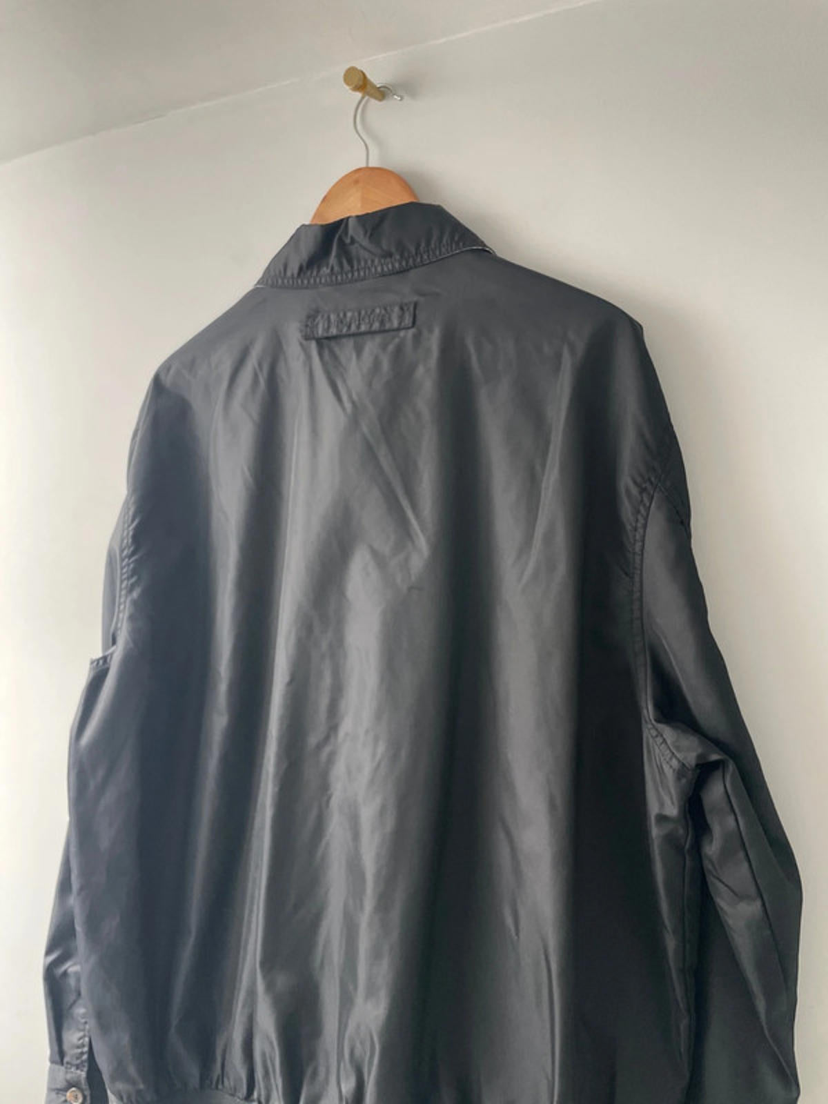 Men’s Tommy Hilfiger Premium Harrington Jacket In Black - Large - 2056