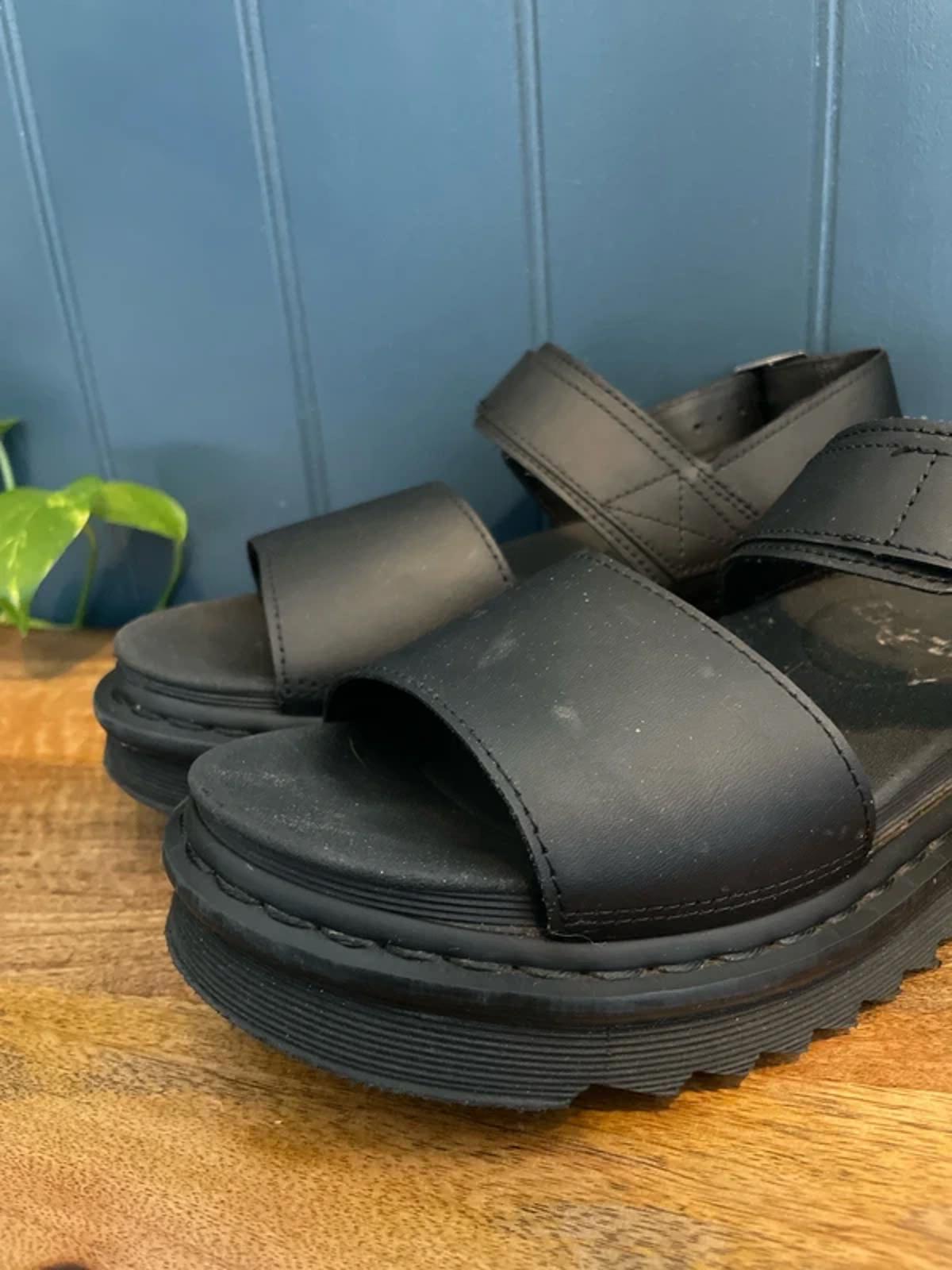 Women’s Dr Martens Voss Chunky Sole Sandals in Black - UK6 - 3053