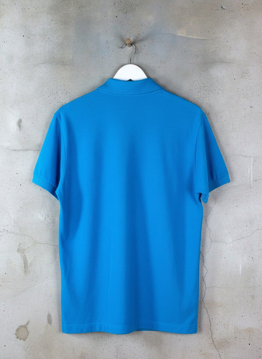 Men’s Lacoste Premium Polo Top In Blue - Medium - 1358