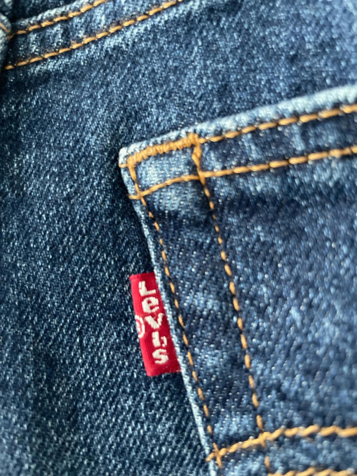 Women’s Levi’s High Waisted Ribcage Straight Fit Jeans In Navy - W30/L27 - 2489