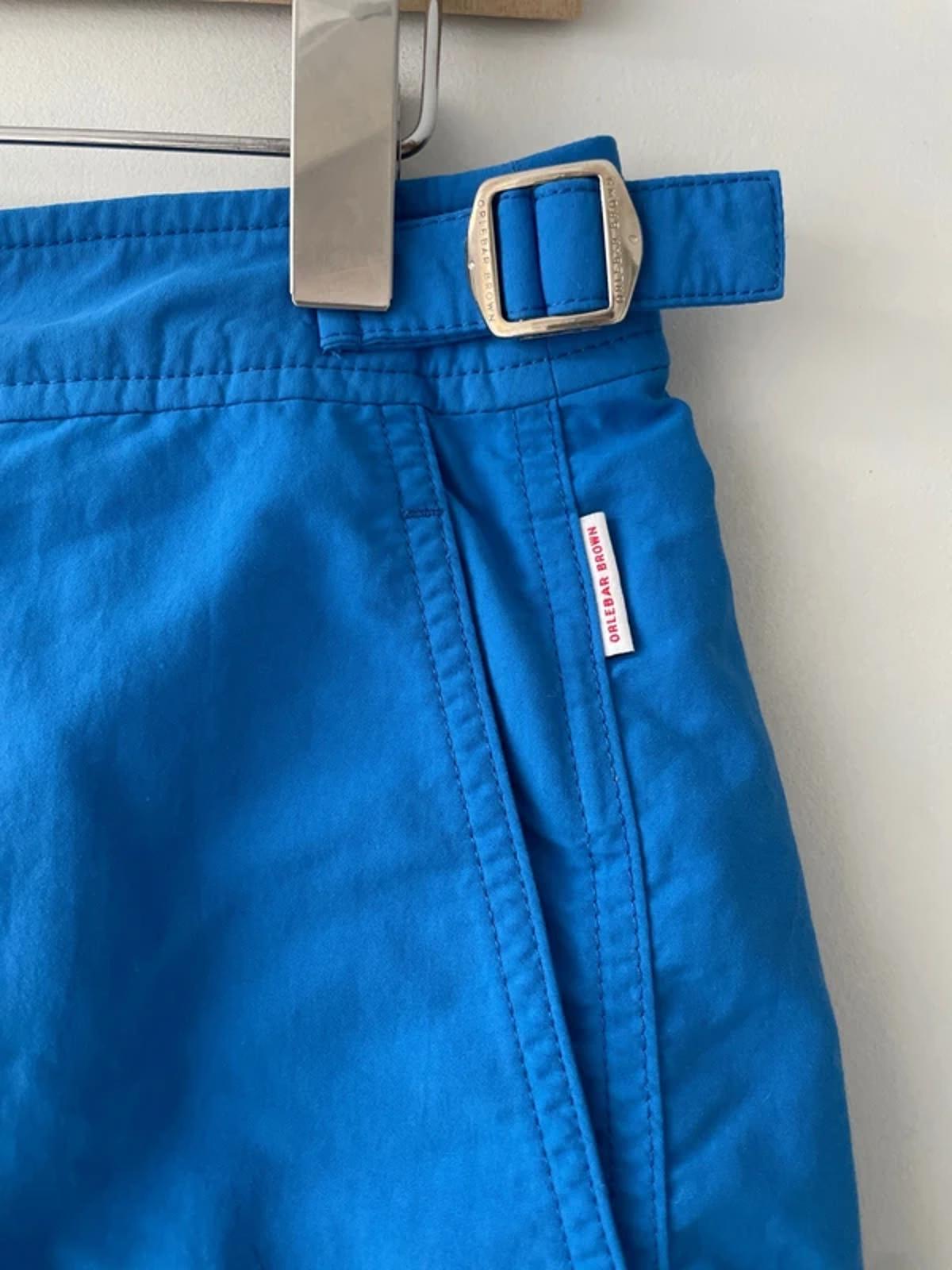 Men’s Orlebar Brown Classic Style Dane Swim Shorts in Blue - Small - 3105