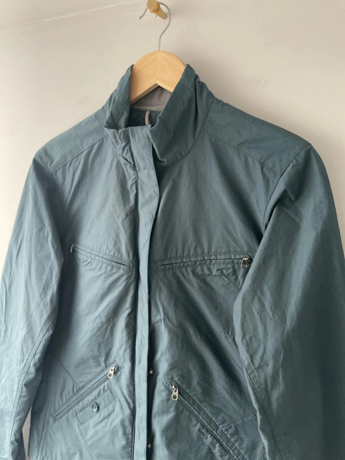 Women’s The North Face Premium Adventure Series Jacket Coat In Blue -Medium-2240