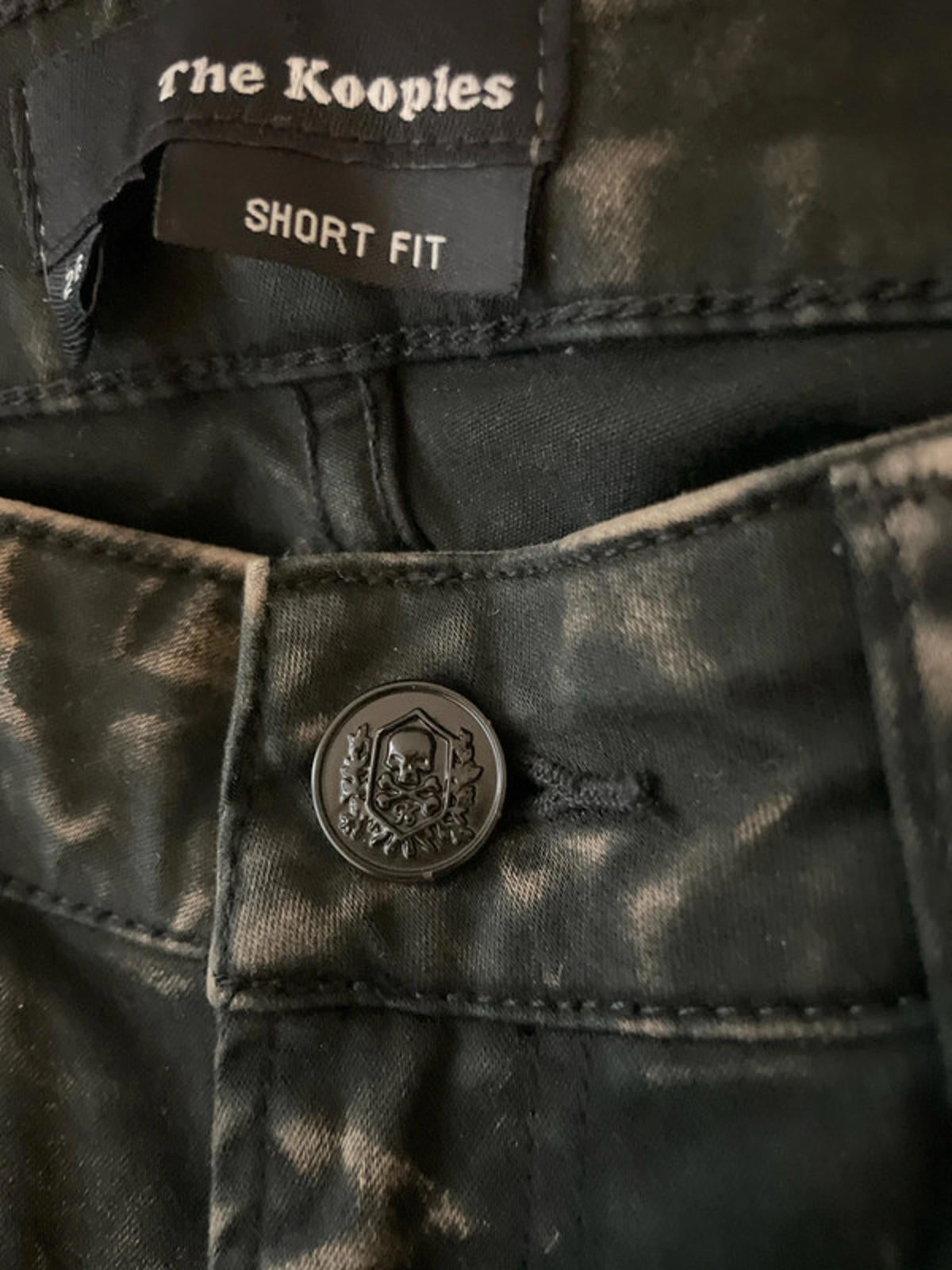 Women’s The Kooples Skinny Short-fit Jeans In Black Acid Wash - W26/L27 - 2503