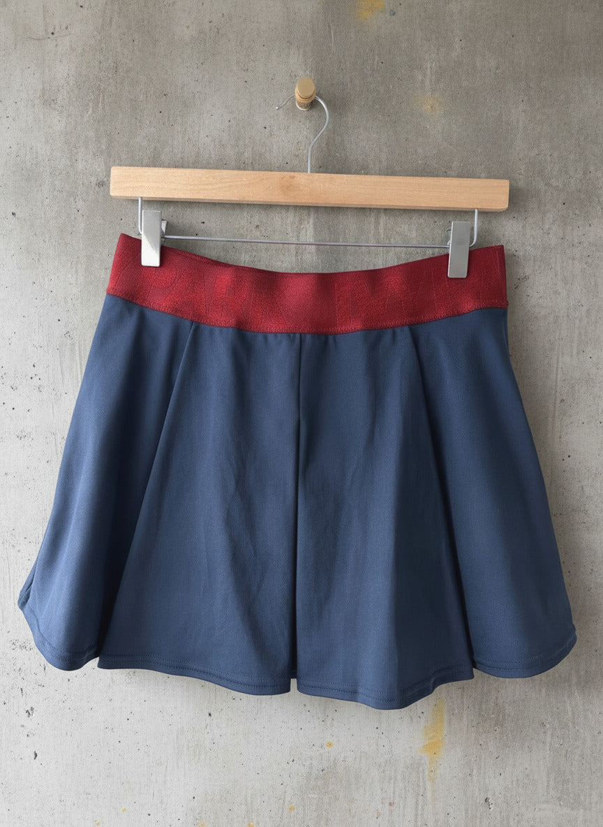 Women’s Ivy Park Skater Skirt With Built-In Shorts In Navy - Medium - 3761
