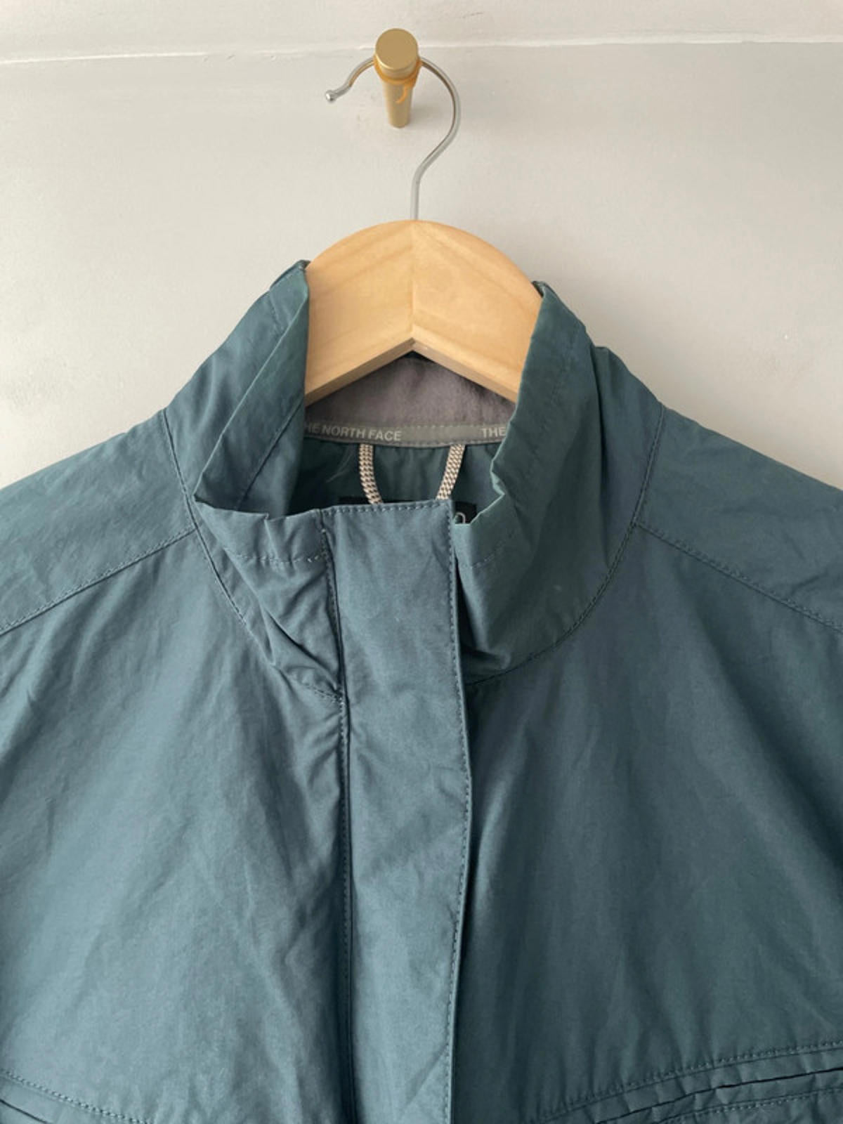 Women’s The North Face Premium Adventure Series Jacket Coat In Blue -Medium-2240