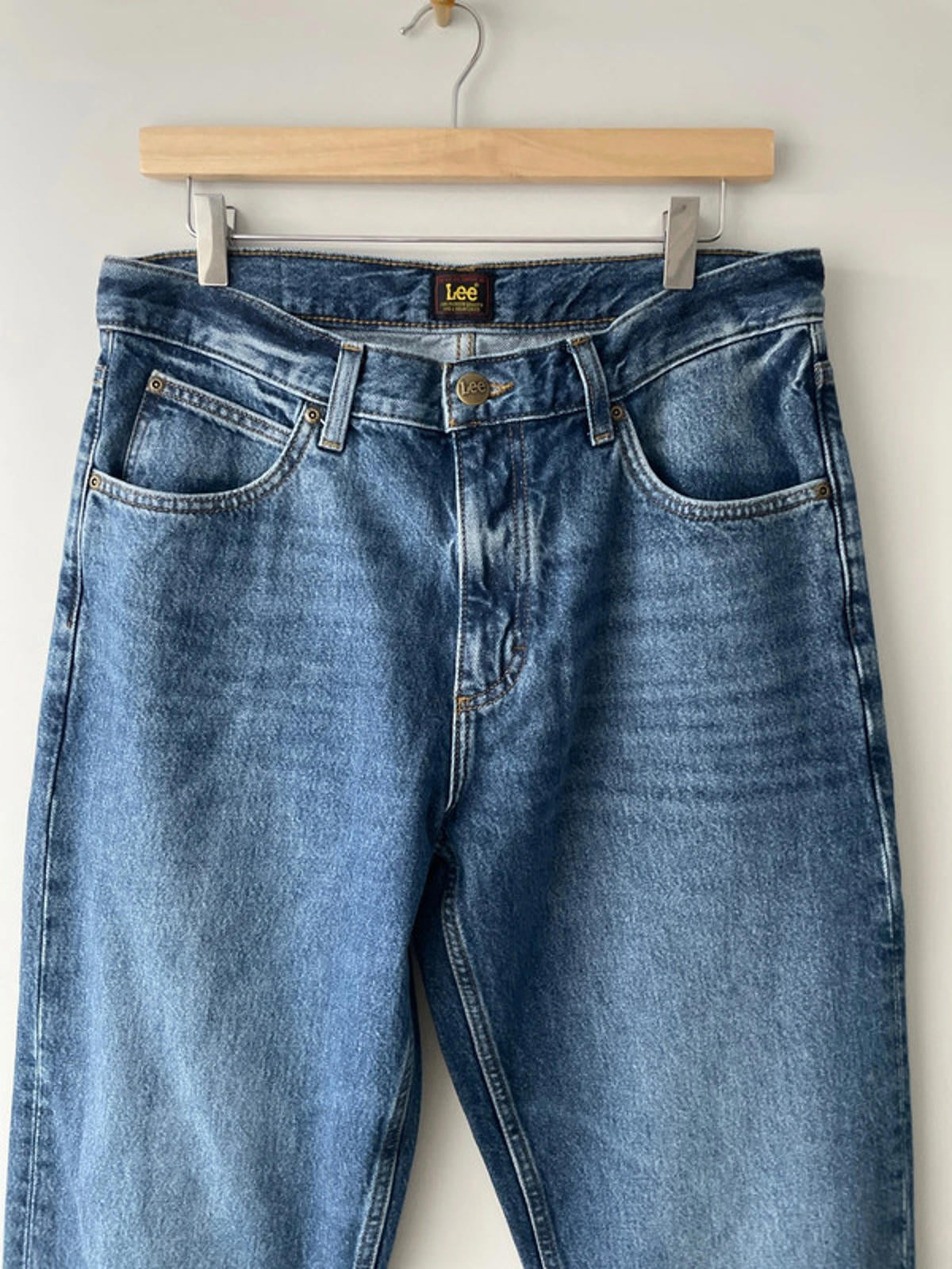 Mens Lee Haden Straight Fit Jeans In Blue - W32/L32 - 2345