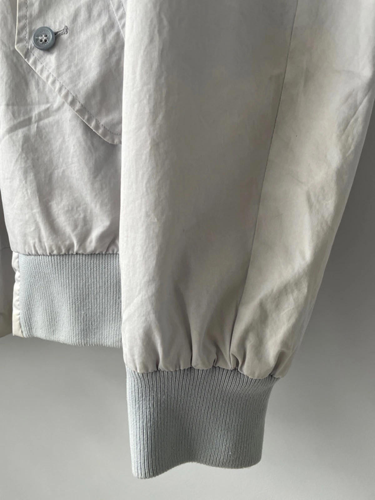 Men’s Baracuta G9 Premium Harrington Jacket In Grey - Small - 2067