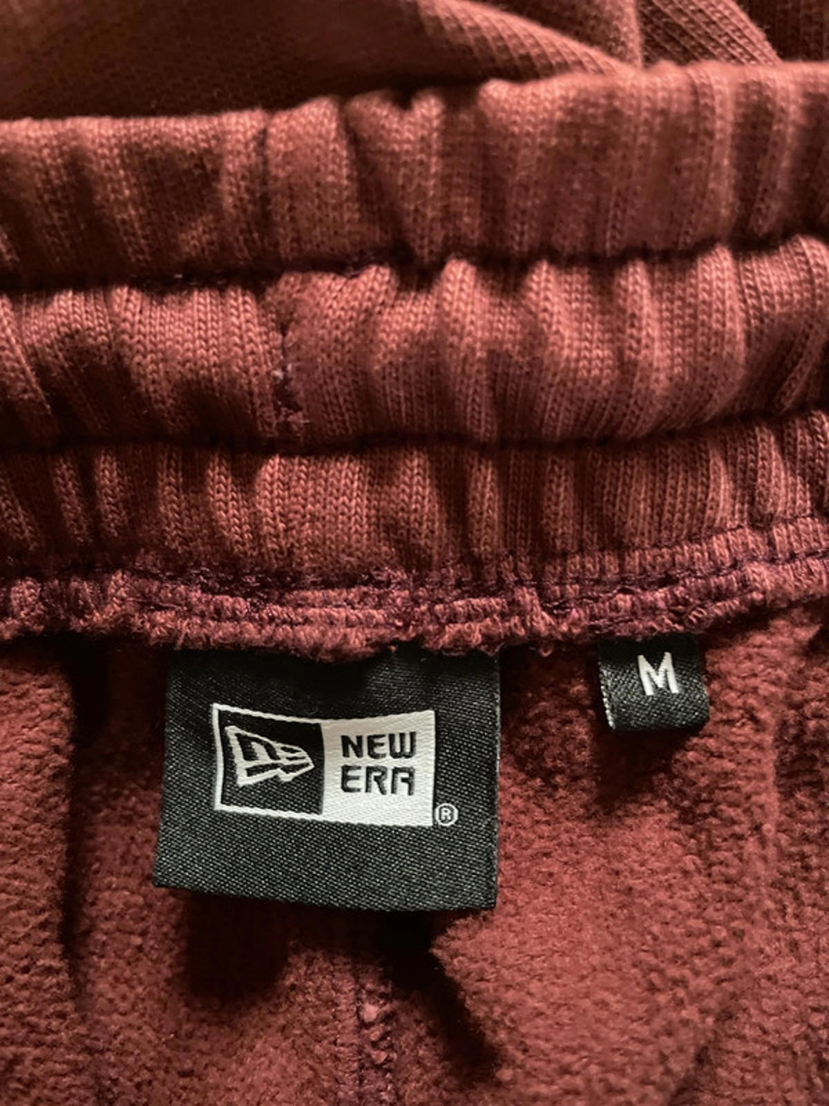 Men’s New Era Jogging Bottoms In Burgundy - Medium - W32/L32 - 2435