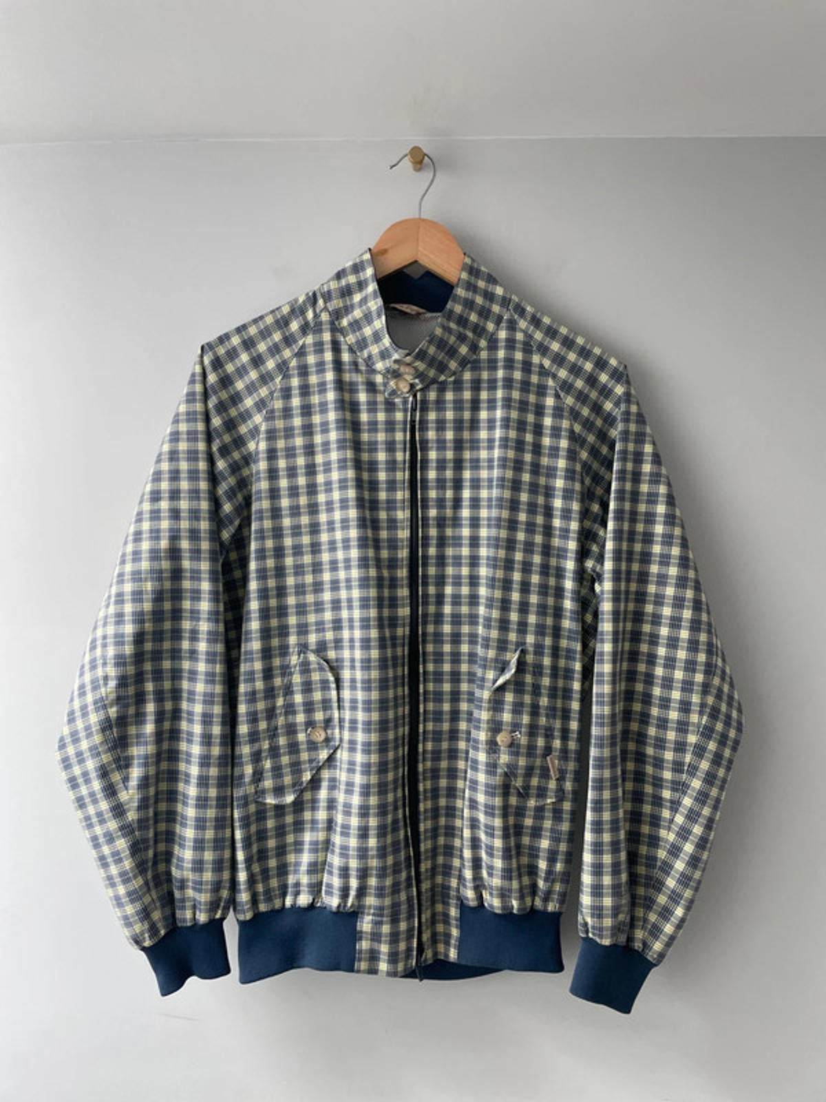Mens Baracuta G9 Limited Edition Rare Harrington Checked Jacket - Small -2054
