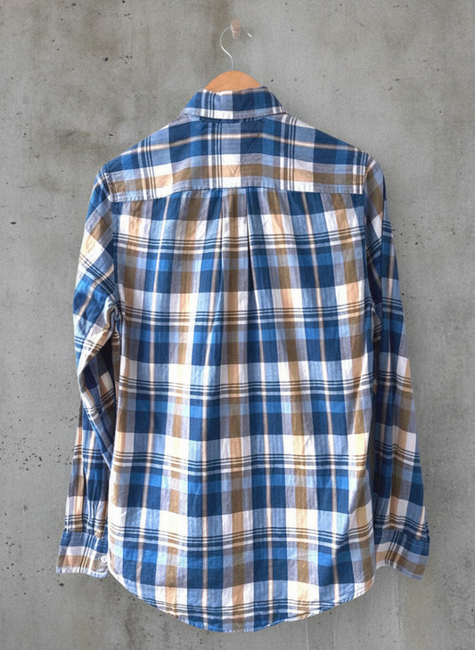 Men’s Tommy Hilfiger Premium Linen Check Shirt - XSmall - 0491