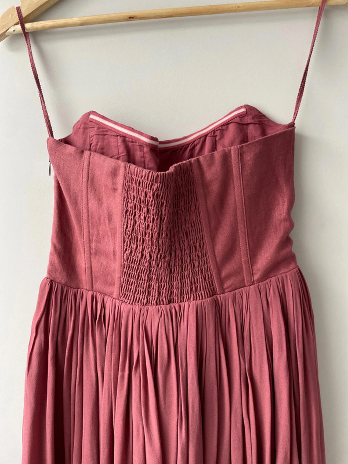 Women’s & Other stories Sheer Maxi Dress With Corseted Waist - Uk10 - 2002