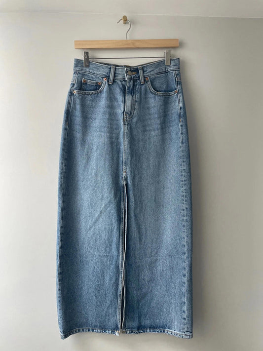 Women’s Dr Denim Myra Longline Denim Skirt - UK10  -1762
