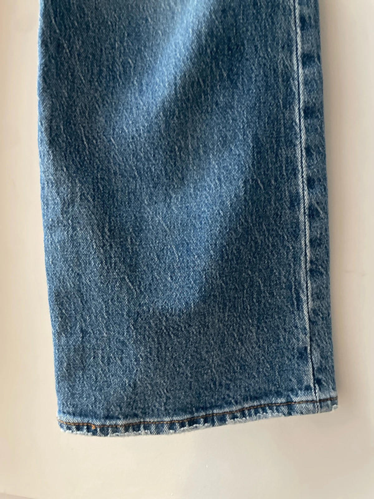 Women’s Levi’s High Waisted Ribcage Crop Boots Fit Jeans In Navy - W27/L27 -2760