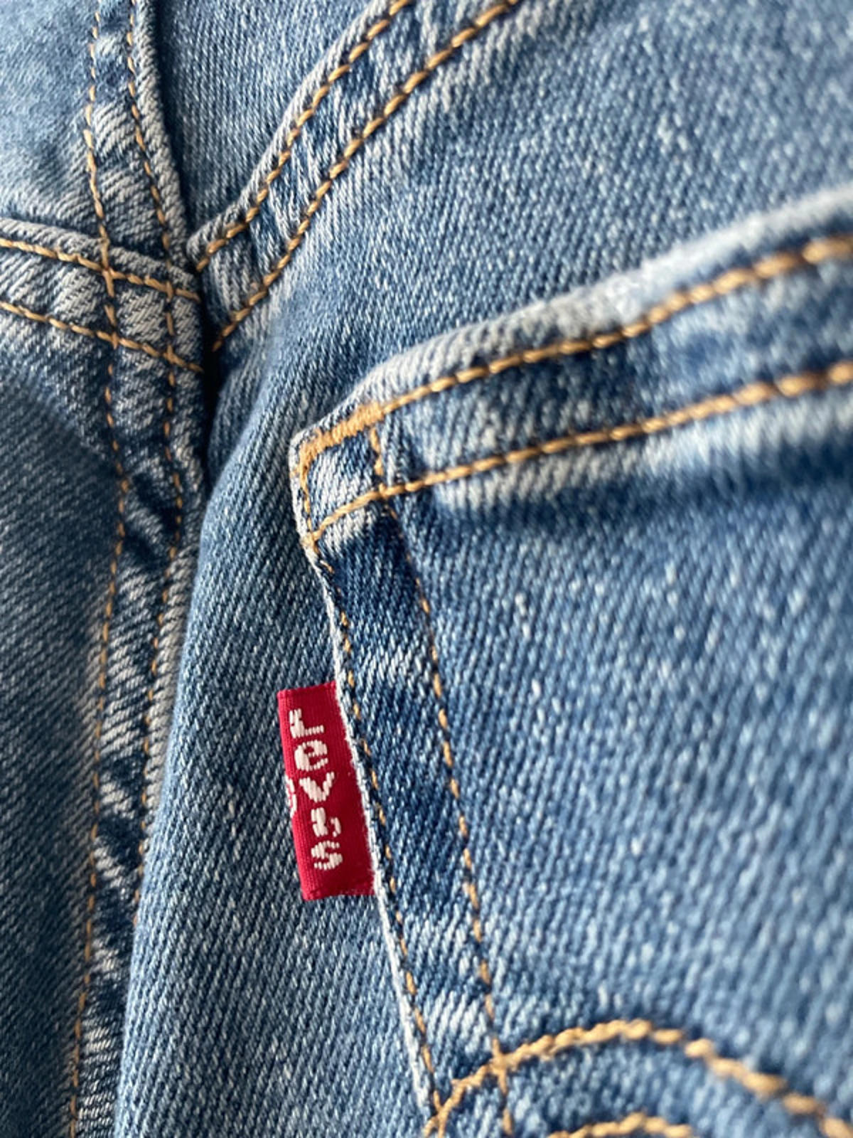 Women’s Levi’s High Waisted Ribcage Straight Fit Jeans In Navy - W23/L27 - 2811