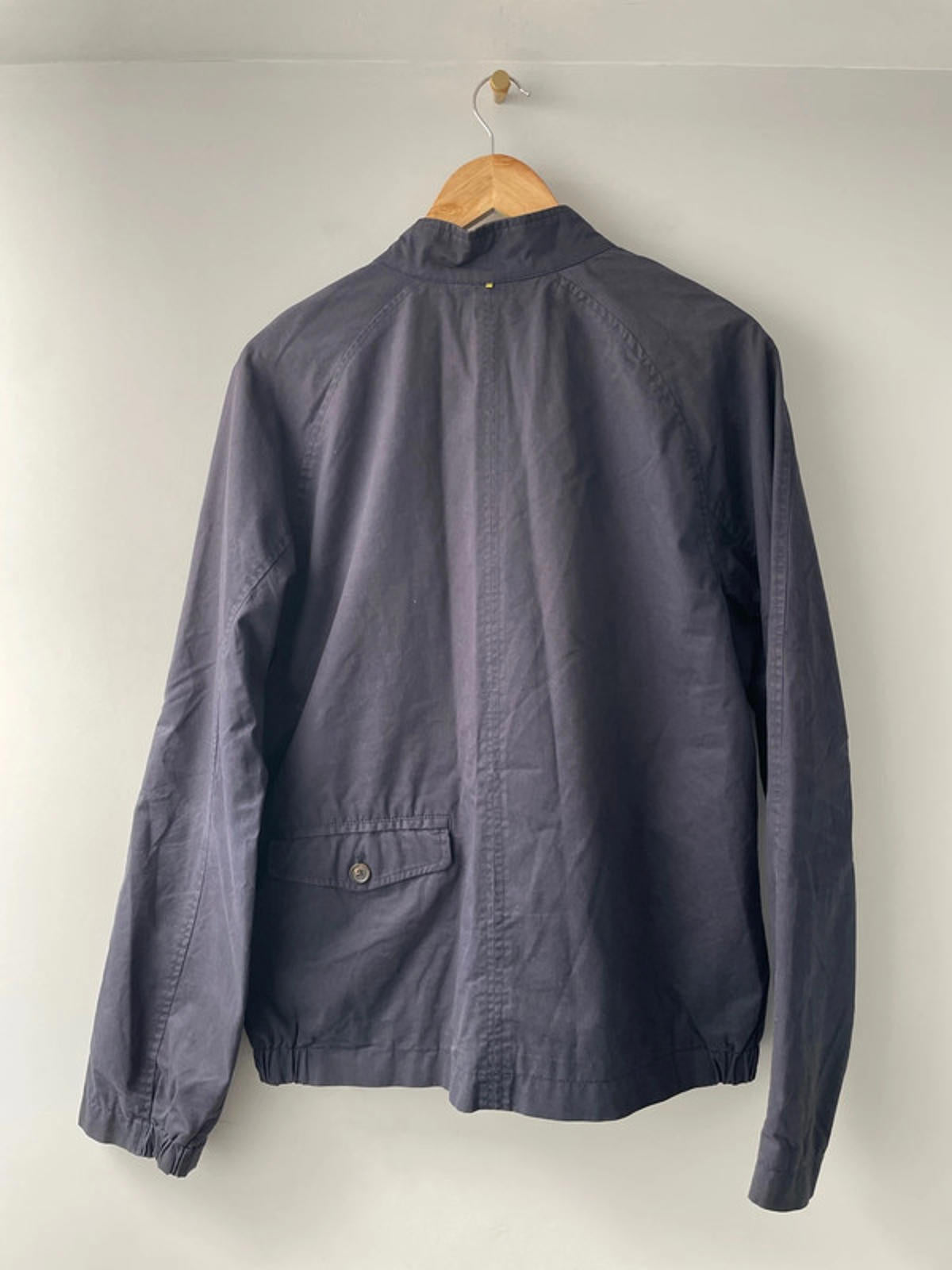 Men’s Pretty Green Harrington Jacket Coat In Navy - Medium - 2120