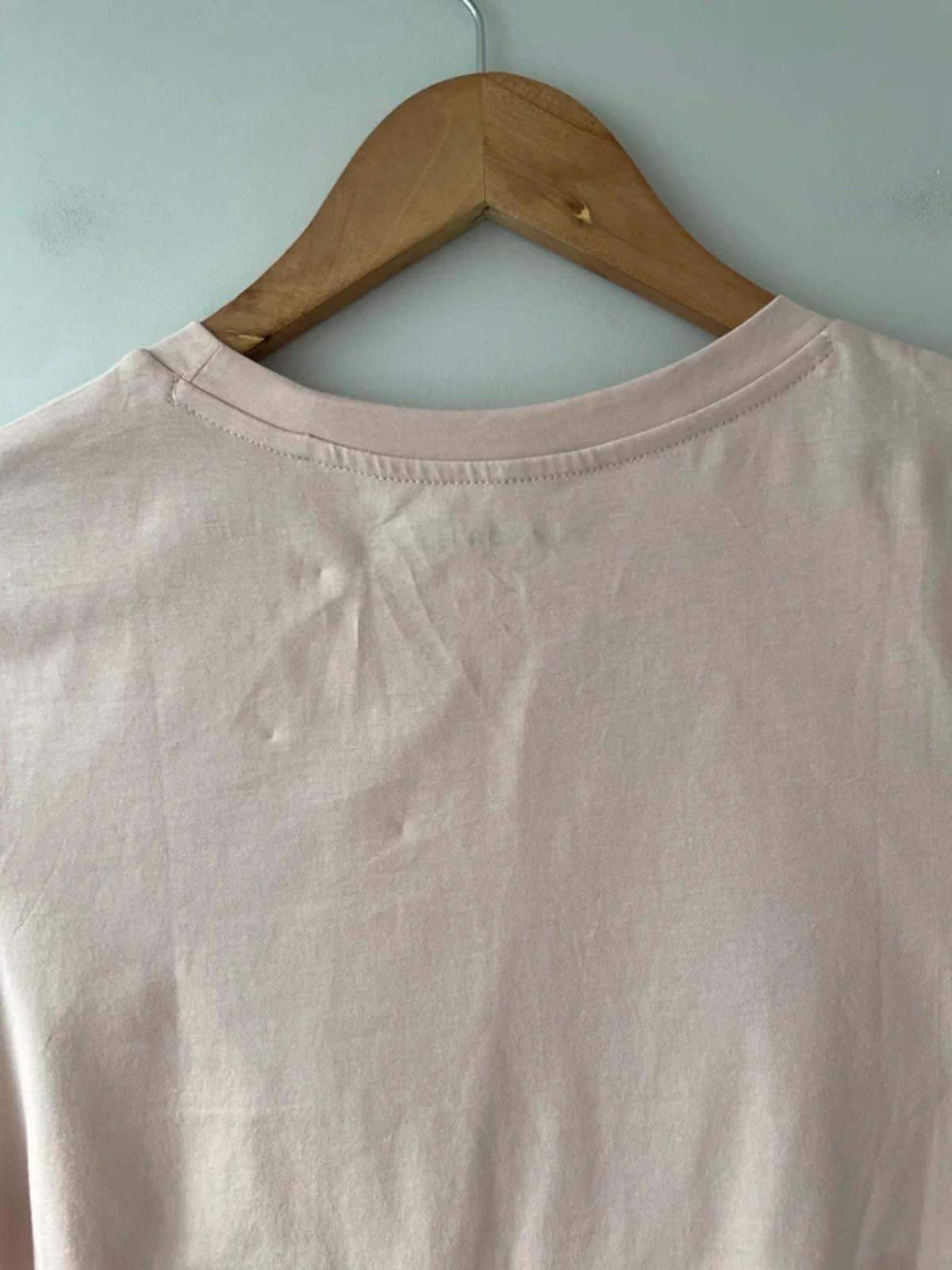 Women’s Calvin Klein Crew Neck Short Sleeve Slim Fit T-shirt In Pink - Small - 3031