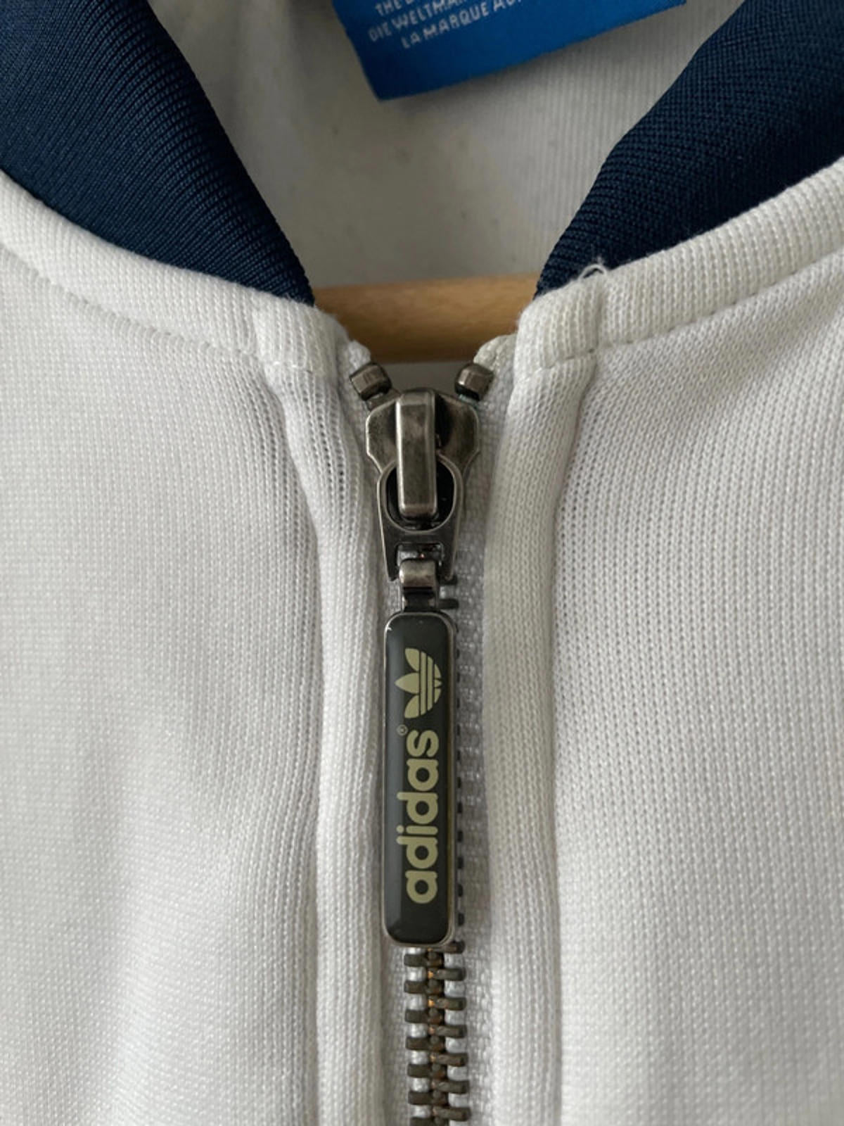 Women’s Adidas Originals SST Track Jacket In Navy/Red - Large - 2521