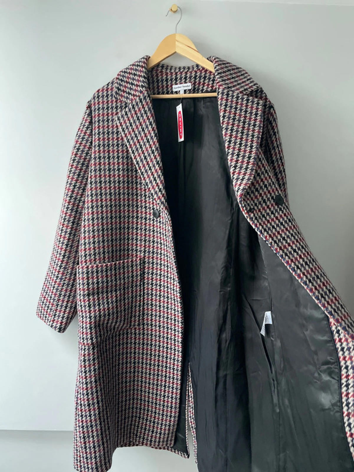 Women’s Another Sunday Premium Wool Longline Double Breasted Coat - UK16 - 2662