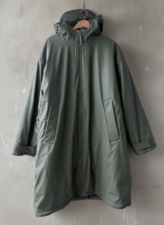 Men’s Hunter Cocoon Cloak Fleece Lined Waterproof Parka In Geen  - Medium - 3652