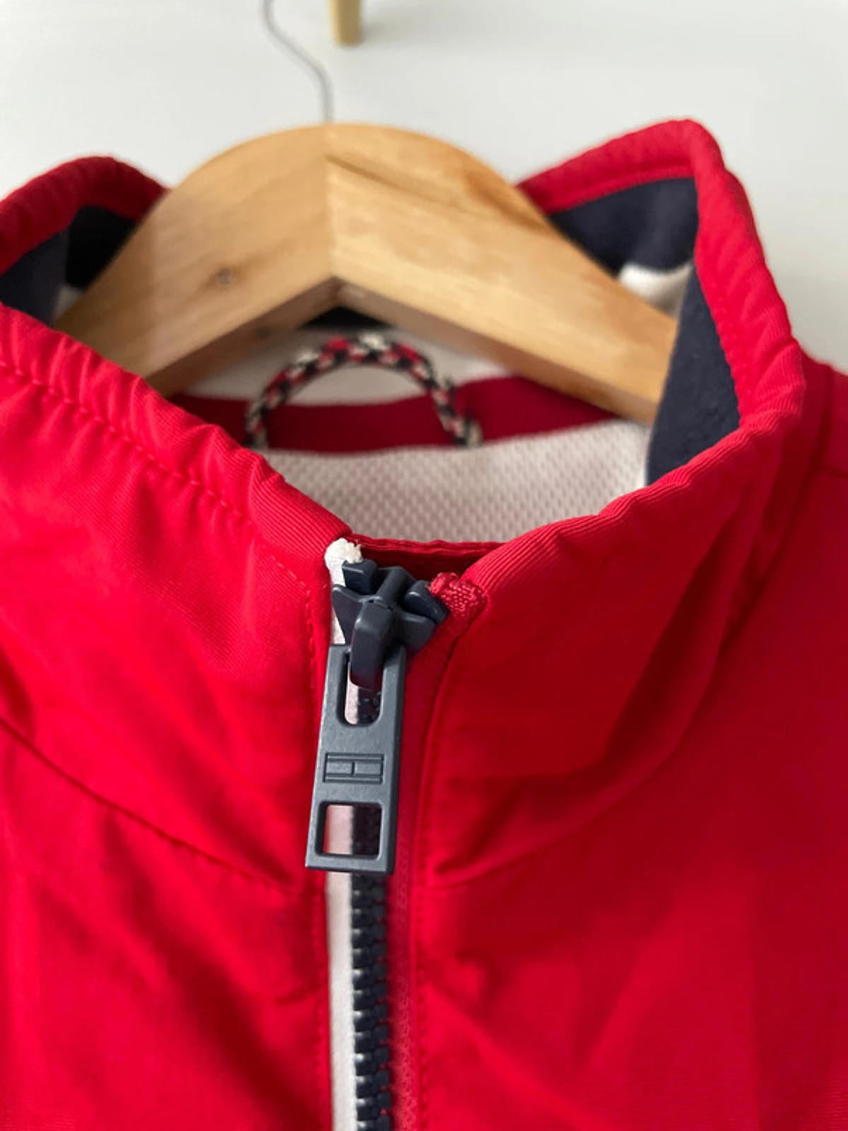 Men’s Tommy Hilfiger Classic Harrington Jacket in Red - Small - 2287