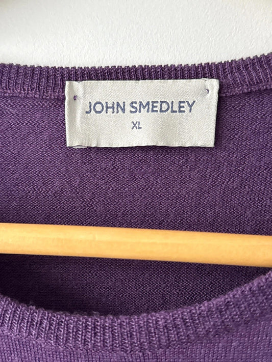 Men’s John Smedley Merino Wool Crew Neck Jumper Made In England - XLarge - 0743