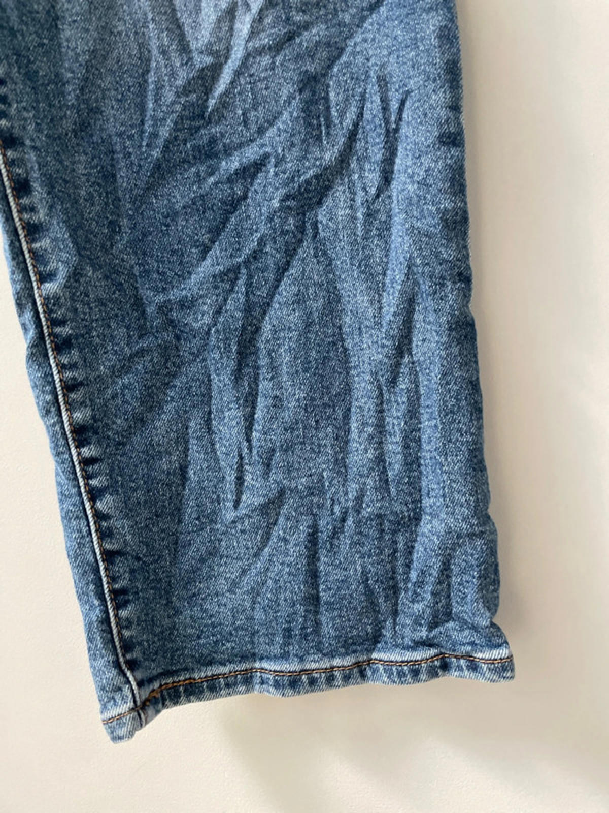 Women’s Levi’s High Waisted Ribcage Straight Fit Jeans In Navy - W31/L27 - 2558