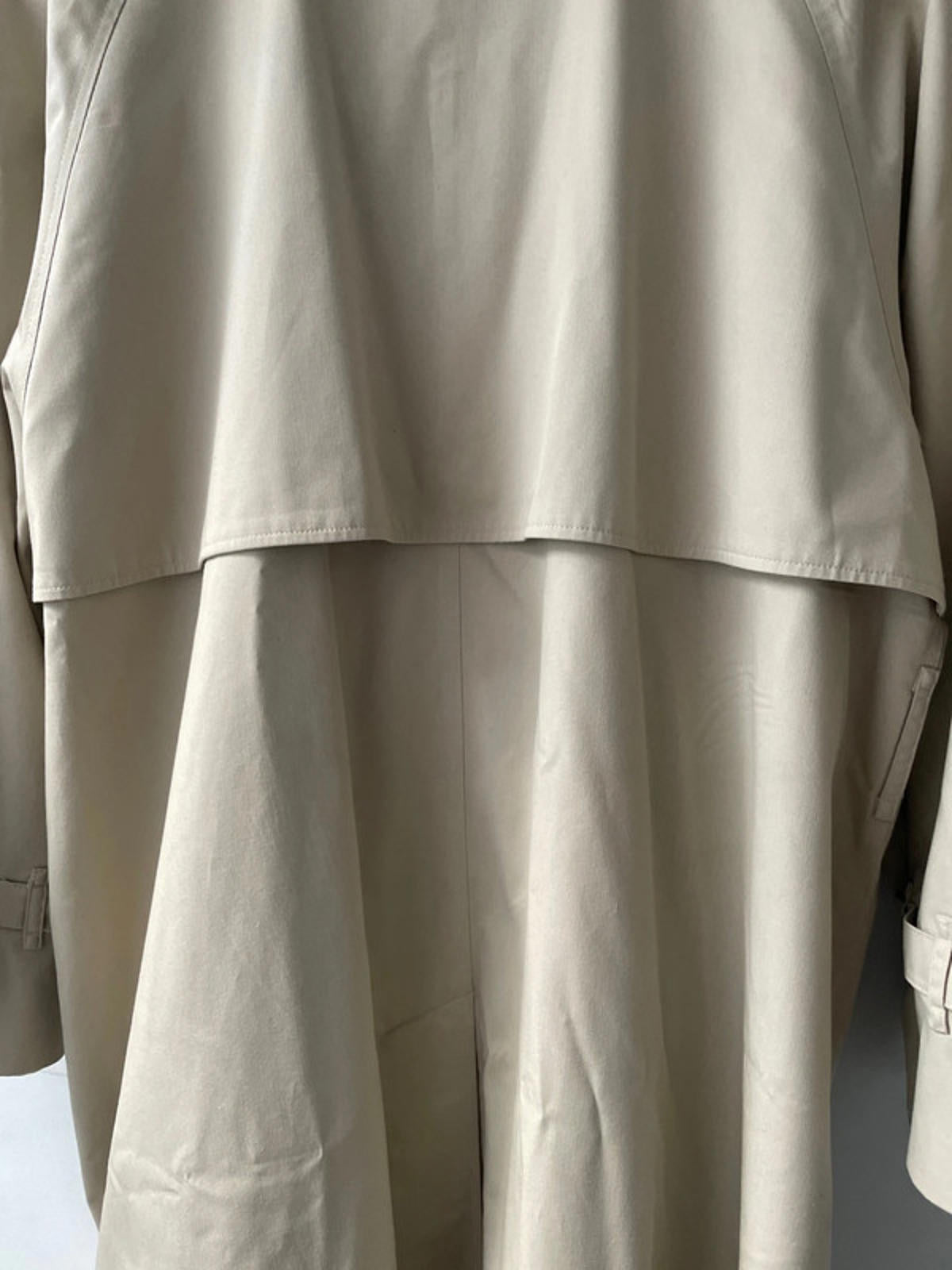 Women's Burberry Longline Mac Trench Coat In Beige - Xlarge - 2468