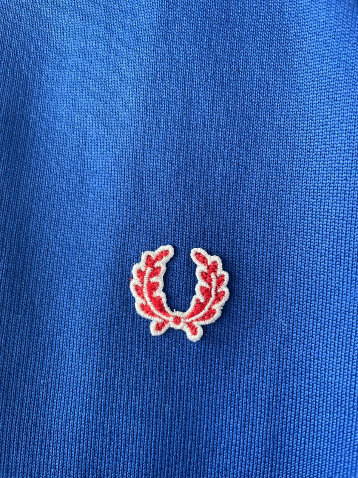 Men’s Fred Perry Vintage Track Jacket Top In Navy - Small - 2509