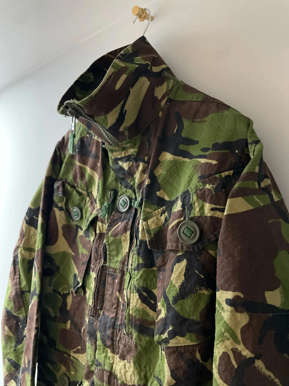 Mens DPM Camo M65 Military Field Jacket Size 170/88 In Green - Medium - 2756