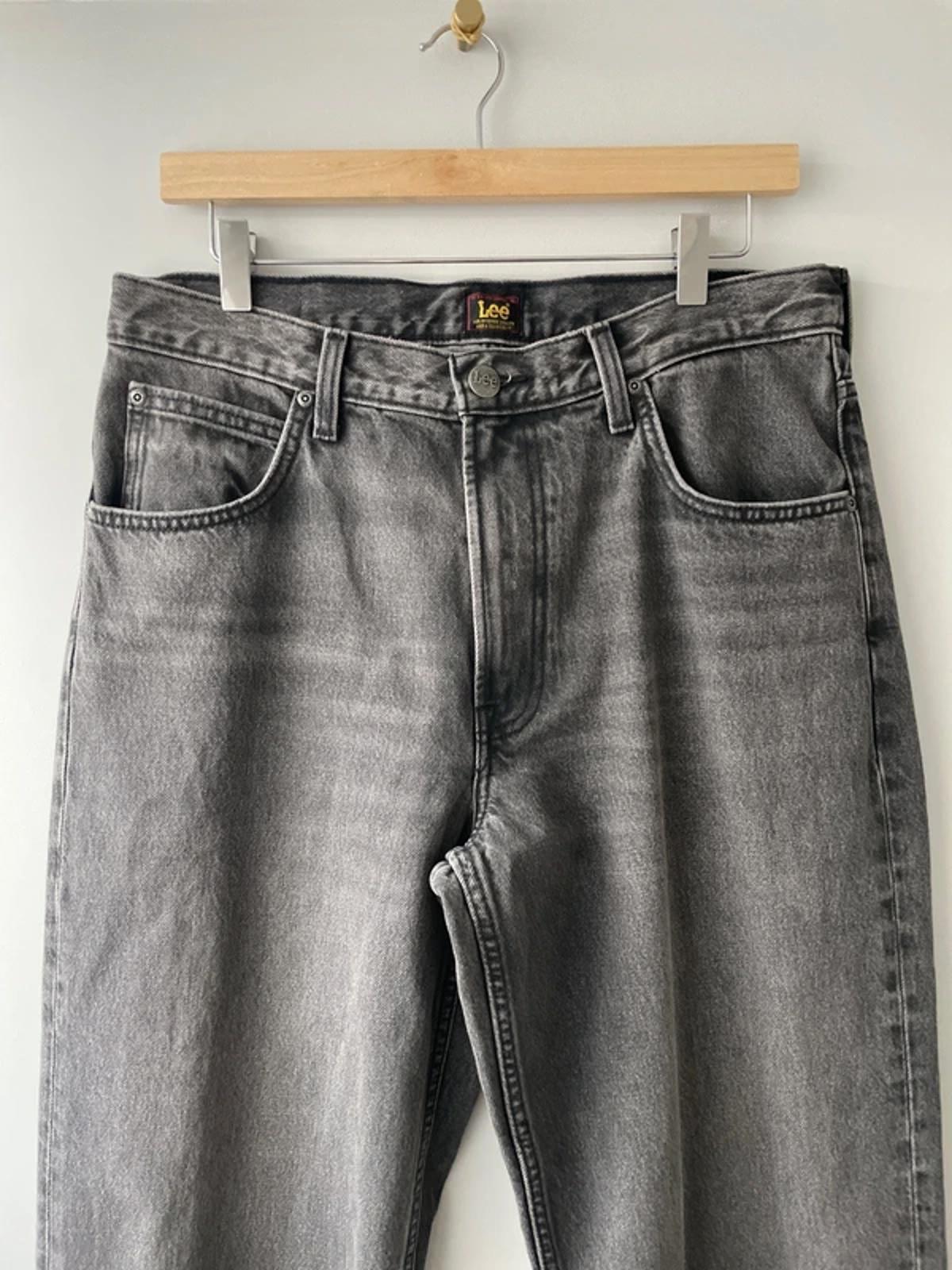 Men’s Lee Asher Relaxed Fit Jeans in Washed Black - W32/L32 -3079